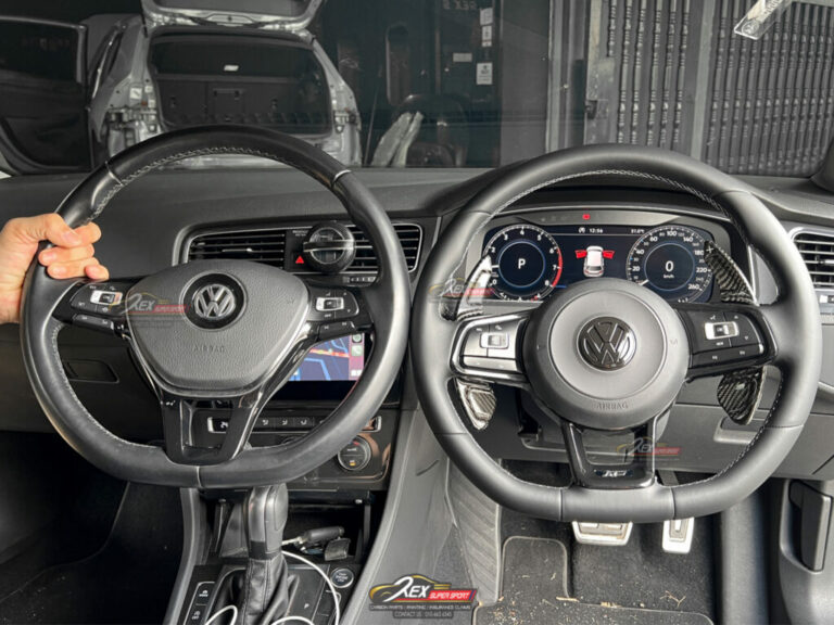 All Volkswagen Retrofit To Mk7.5 GTI R Leather Steering